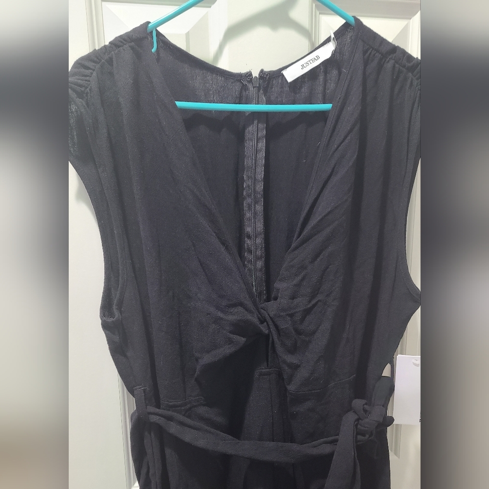 Just Fab linen jumpsuit